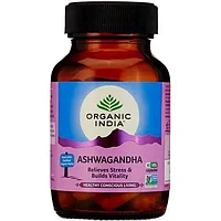 Ашваганда 60 капсул, Organic Indian