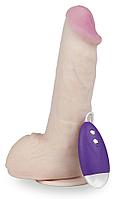 Вибромассажёр неоскин с выносным блоком в коробке REAL Next № 27 (23 см.)