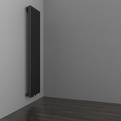 Радиатор QUADRUM 60 V-1750-10 L RAL (TP26X-M215249005 (структурный шелк черный)) 2629 нп левое