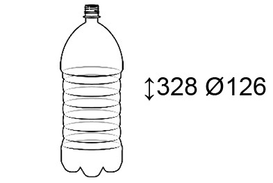 Пластиковая бутылка 3 л, с крышкой - фото 3 - id-p108142227