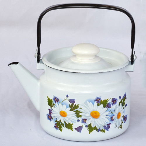 Чайник 2л "Ромашковое поле" (Лысьвенские Эмали, Россия), фото 1