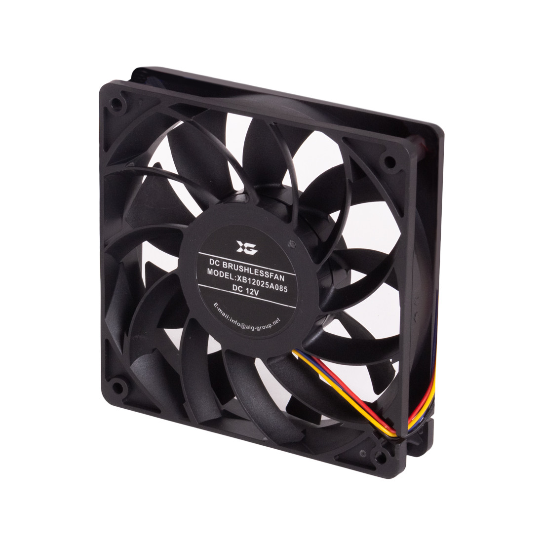 Кулер для компьютерного корпуса X-Gamel XB12025A085 чёрный