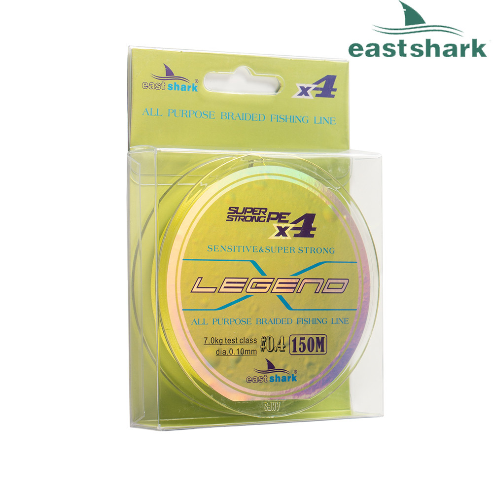 Шнур EastShark Legend X4 150м 0,08мм #0,2 желтый - фото 3 - id-p108144214