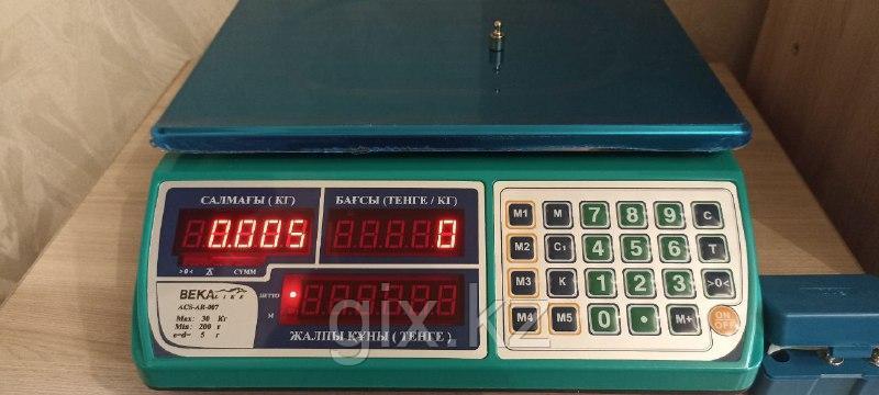 Торговые электронные весы Beka ACS AR-007 до 30 кг (оригинал) - фото 3 - id-p49734934
