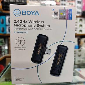 Беспроводной петличный микрофон Boya WM3T2-U1 TYPE-C, фото 2