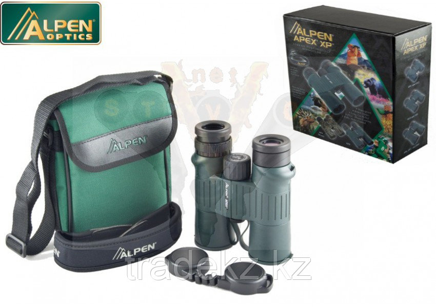 Бинокль ALPEN OPTICS APEX XP ED BaK-4 ROOF PRISM, 8x42 - фото 2 - id-p108145054