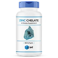 Zinc Chelate, 25 mg, 60 softgels, SNT