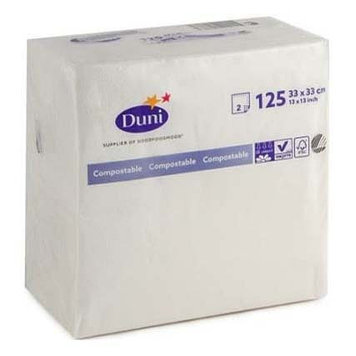 Салфетки бумажные 2х-слойные 33х33 см белые. Doni, Турция
