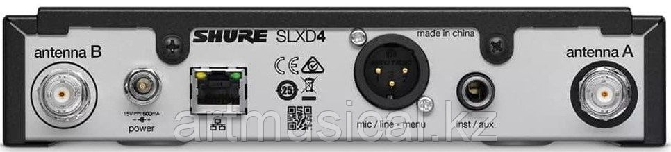 SHURE SLXD24E/SM58-G59 Цифровая радиосистема SLXD с ручным микрофоном SM58 - фото 4 - id-p108145559
