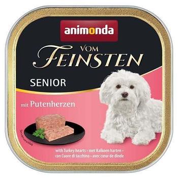 Animonda Vom Feinsten SENIOR для пожилых собак с сердечками индейки, 150 гр
