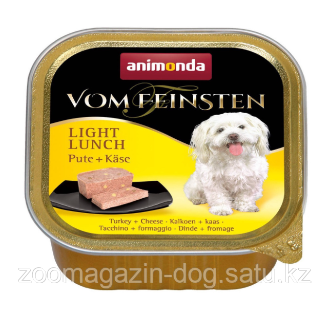 Animonda Vom Feinsten ADULT для собак с индейкой и сыром ,150 гр