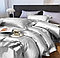 Комплект постельного белья двуспальный из сатин-жаккарда с геометрическим принтом, фото 8
