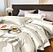 Комплект постельного белья двуспальный из сатин-жаккарда с геометрическим принтом, фото 9