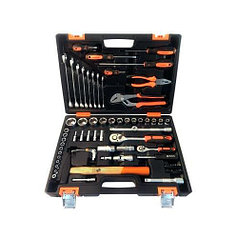 Набор инструментов, 1/2" , 1/4" , CrV, в кейсе 76 предметов Вихрь