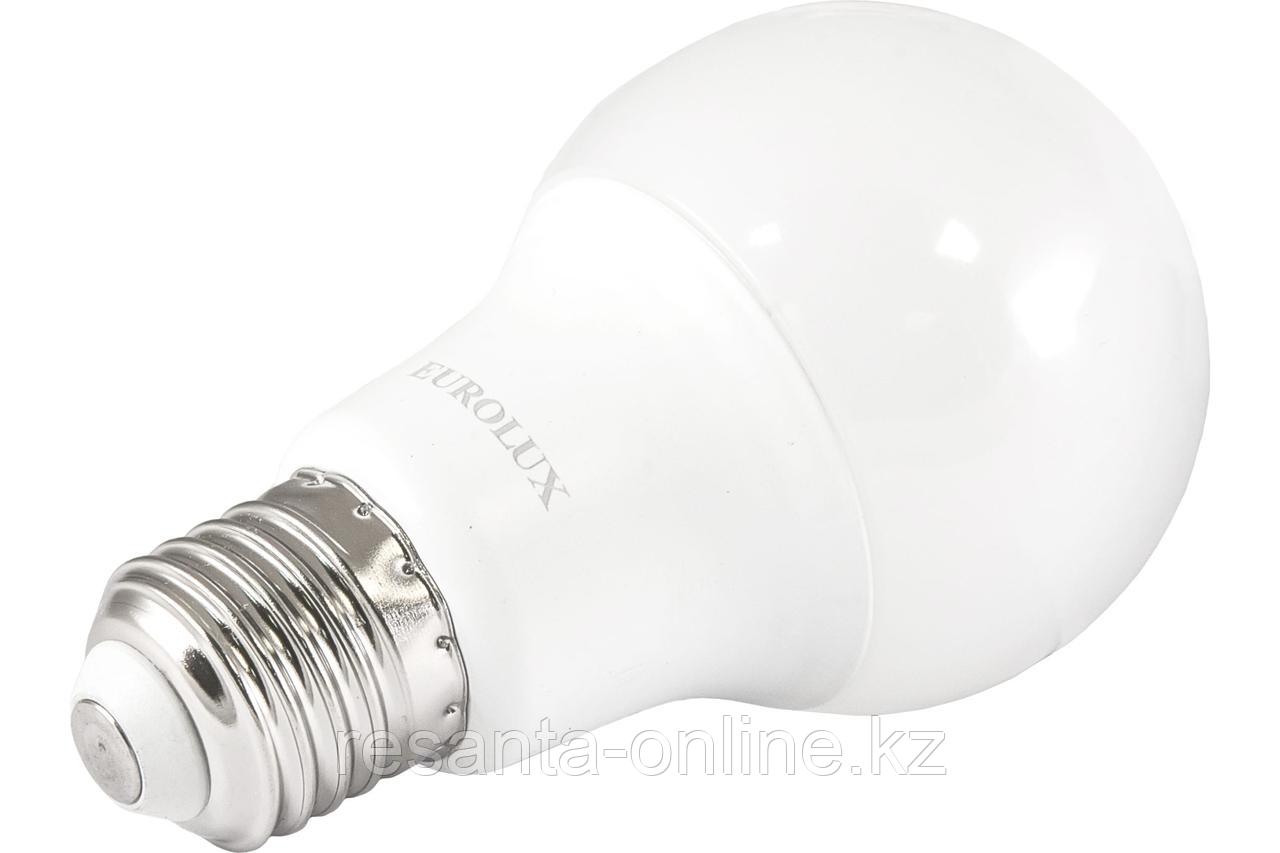 Светодиодная лампа Eurolux LL-E-A60-11W-230-6K-E27 груша, 11Вт, холод., Е27 - фото 3 - id-p108147808