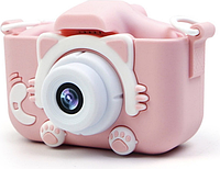 Детский фотоаппарат Kitty розовый
