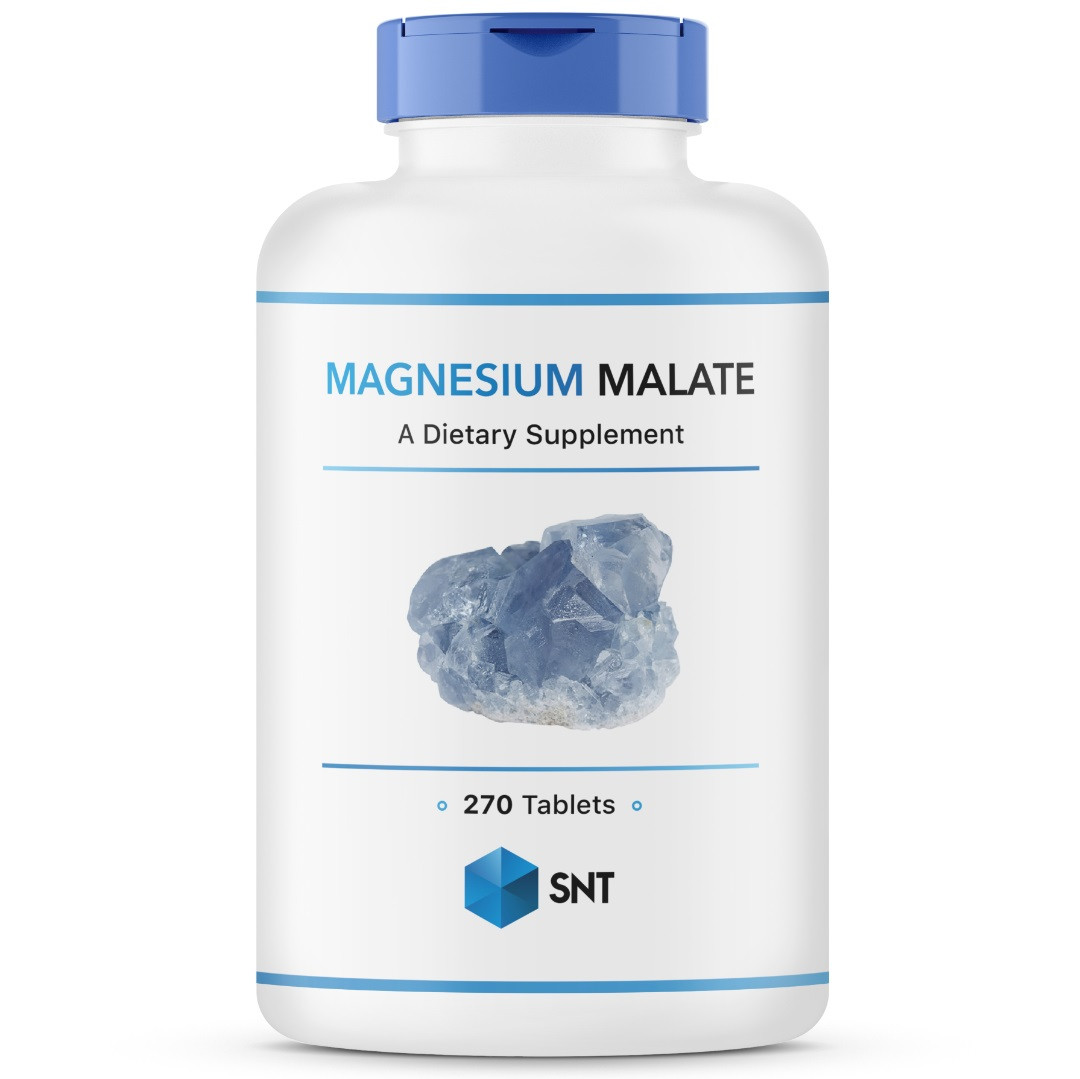 БАД Magnesium Malate, 270 tab, SNT - фото 1 - id-p107572702