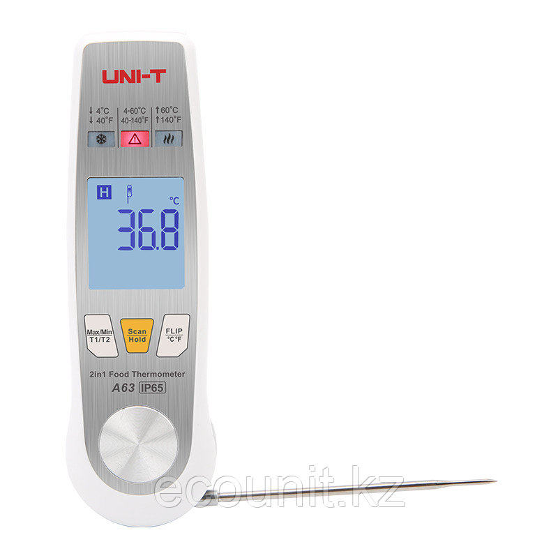 UNI-T A63 2 в 1 Профессиональный термометр для кухни - фото 1 - id-p108149029