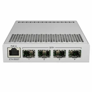 Сетевой коммутатор MikroTik CRS305-1G-4S+IN Cloud Router Switch 4SFP+, 1xGbLAN, 512 Mb