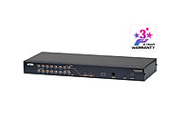 2-консольный 16-портовый мультиинтерфейсный КВМ-переключатель по кабелю Cat 5 KH2516A ATEN
