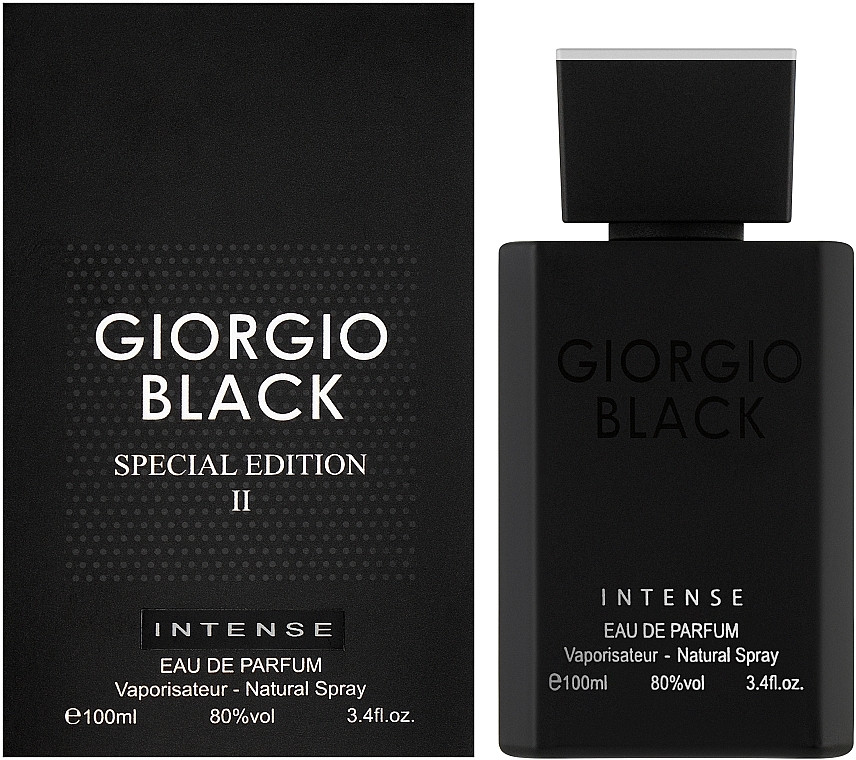 Giorgio Black Special Edition II Intense edp 100ml