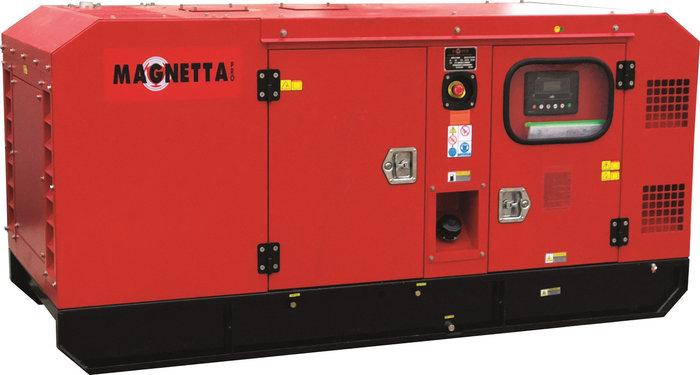 Дизельный генератор в кожухе Magnetta D50E3 (48 кВт, электростарт, бак 120 л) - фото 1 - id-p108150023