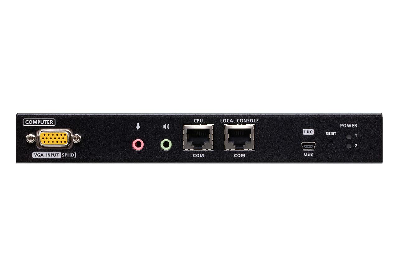 1-портовый VGA KVM-переключатель с доступом по IP и поддержкой 1-локального/удаленного сеанса CN9000 ATEN - фото 2 - id-p108150153