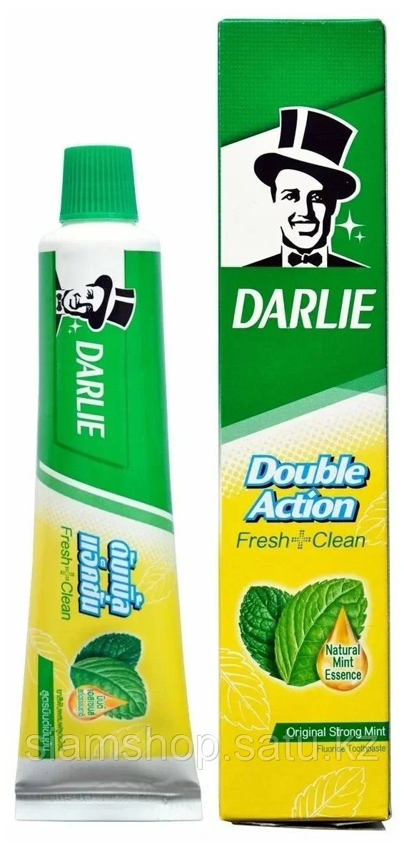 Тайская зубная паста Darlie Double Action «Двойное действие», 35 г - фото 6 - id-p108151040