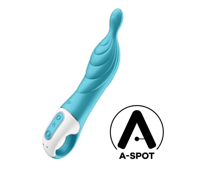Вибратор для точки "А" Satisfyer A-Mazing 2 бирюзовый