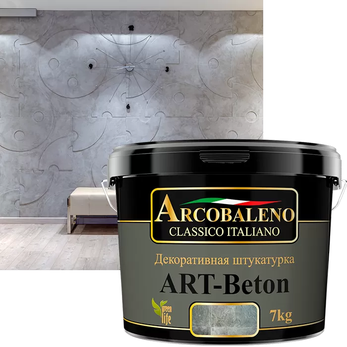 Декоративная штукатурка Arcobaleno Art-Beton