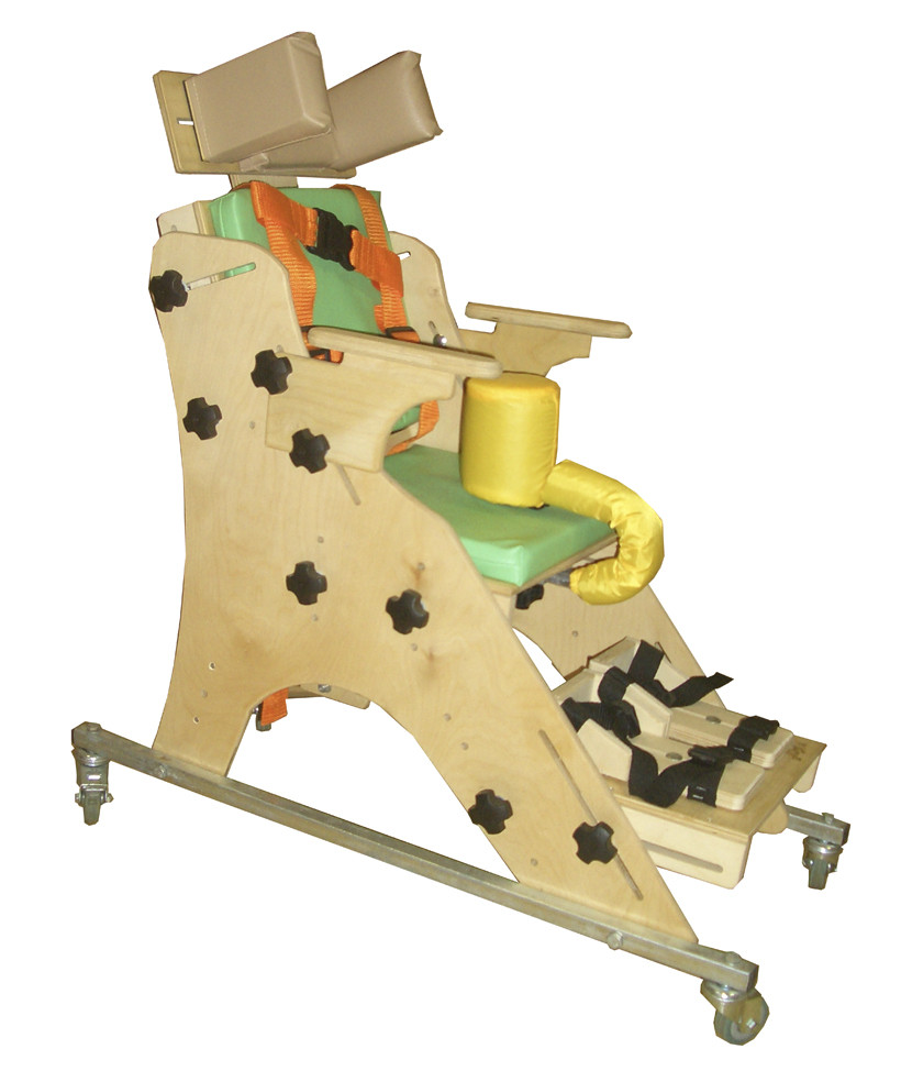 Опора для сидения ОС-001.1 ("Туфелька") предназначена для реабилитационных мероприятий