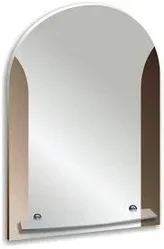 Зеркало "Лион" 390х580 с полкой (Континент, Россия)