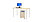 Стол Квадро-П с мобильной тумбой, фото 4