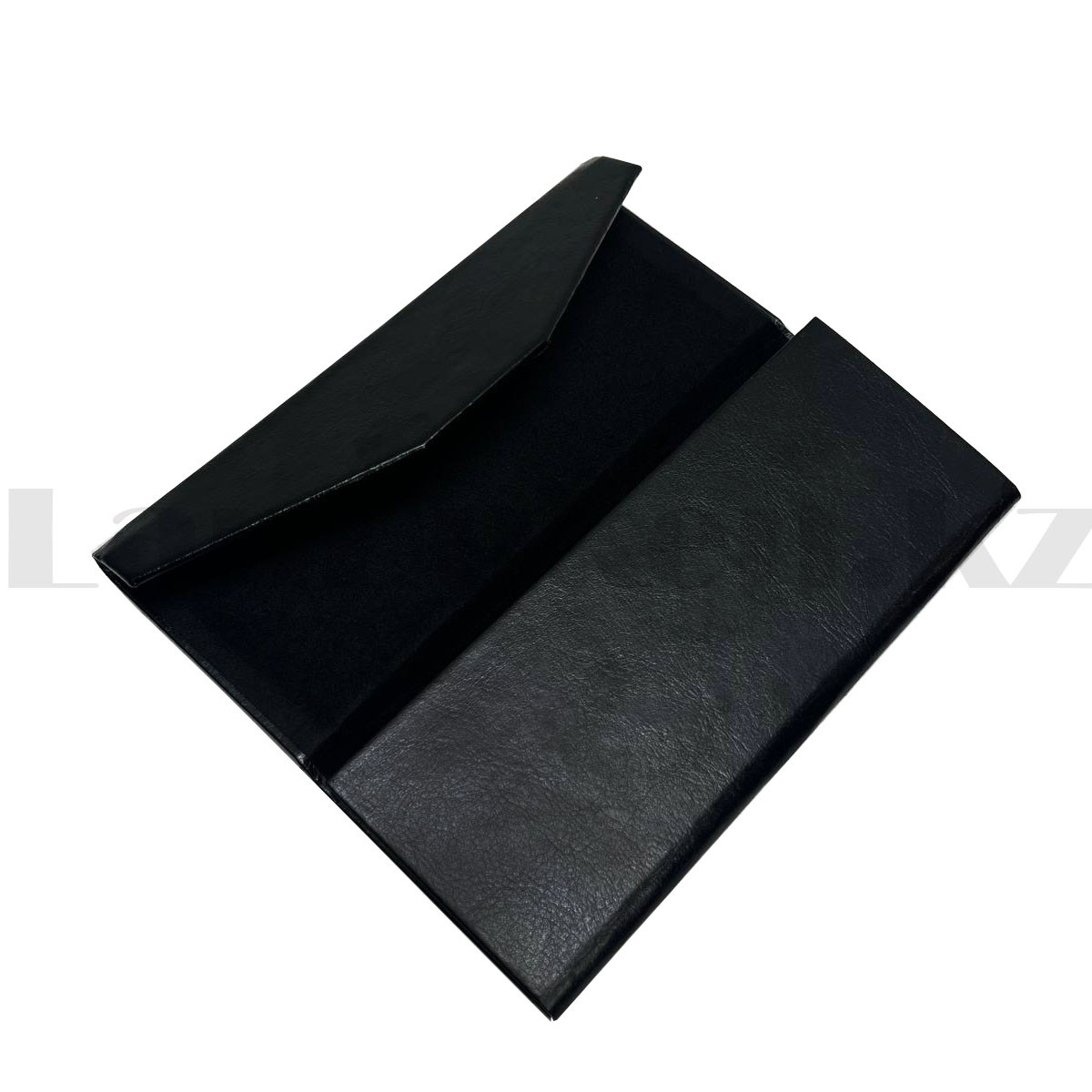 Складной футляр для очков черного цвета на магните - фото 3 - id-p108159566