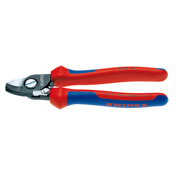 Ножницы для резки кабелей с раскрывающей пружиной KNIPEX KN-9522165 - фото 1 - id-p108159818