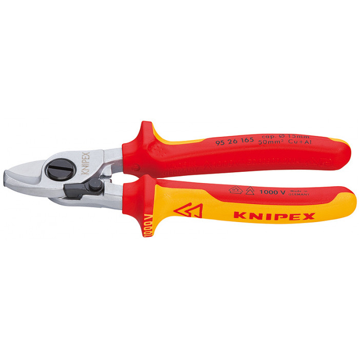 Ножницы для резки кабелей с раскрывающей пружиной KNIPEX KN-9526165 - фото 1 - id-p108160965
