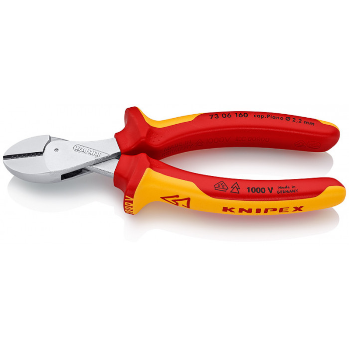 Кусачки компактные боковые X-Cut® KNIPEX KN-7306160