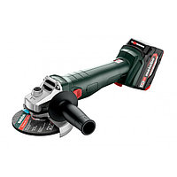 Аккумуляторная угловая шлифовальная машина Metabo W 18 L 9-125