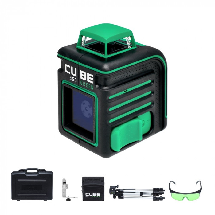 Уровень лазерный ADA CUBE 3-360 GREEN ULTIMATE EDITION