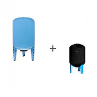Гидроаккумулятор Джилекс 100ВП к (вертикальный, комбинированный фланец) + Чехол TermoZont Extra GB 100 для