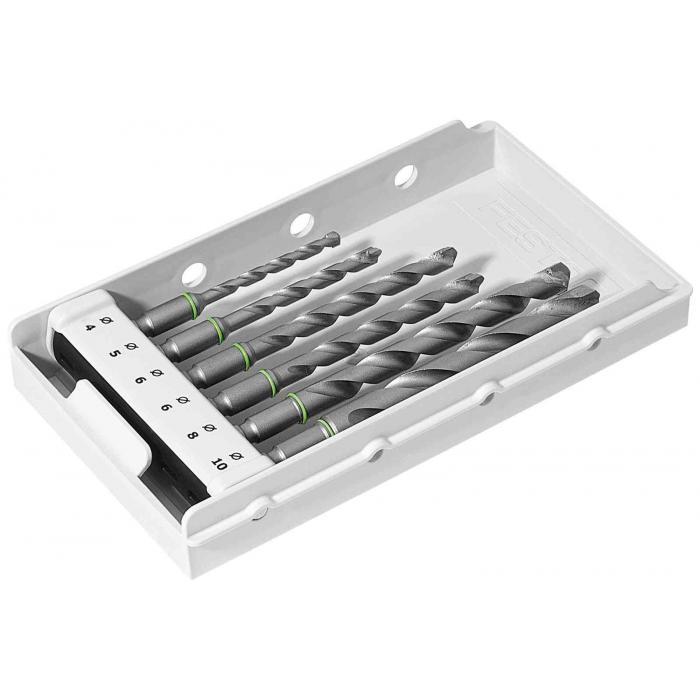 Набор сверел по камню FESTOOL DB STONE CE SET TL 6x