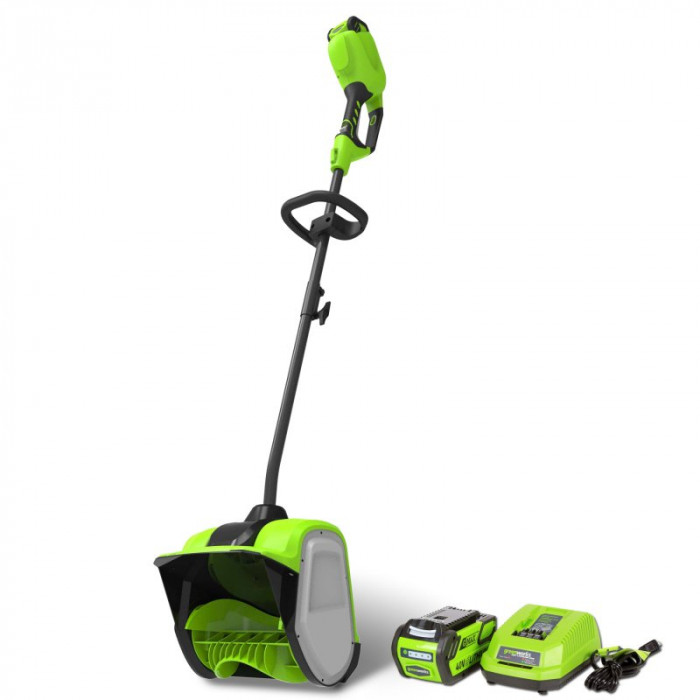 Снегоуборщик аккумуляторный G-MAX 40V GREENWORKS GD40SSK4 - фото 1 - id-p108164940