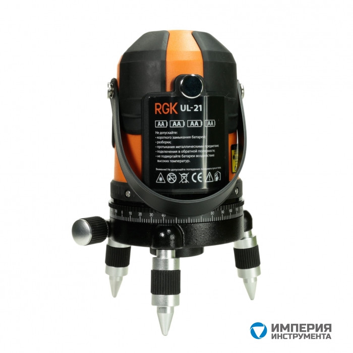 Лазерный уровень RGK UL-21 MAX - фото 2 - id-p108161213