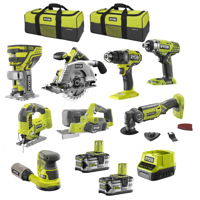 Набор инструментов Ryobi WOODMASTER R18CK11C-LL99S ONE+