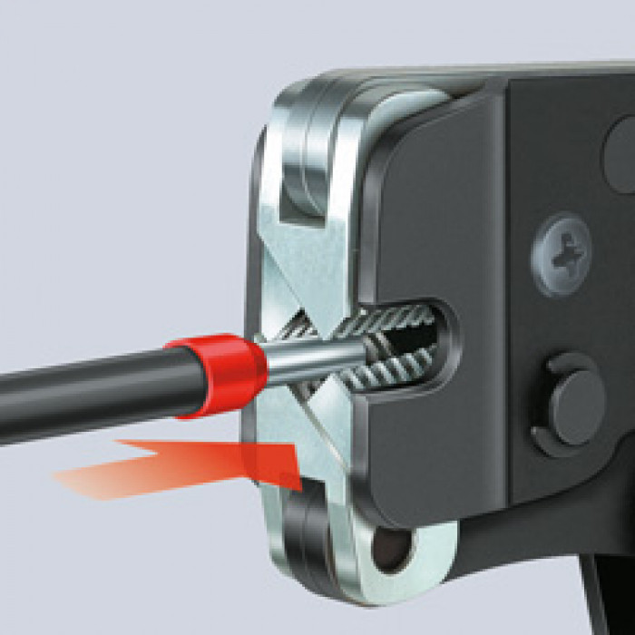 Самонастраивающийся инструмент для опрессовки контактных гильз KNIPEX KN-975308 - фото 2 - id-p108165131