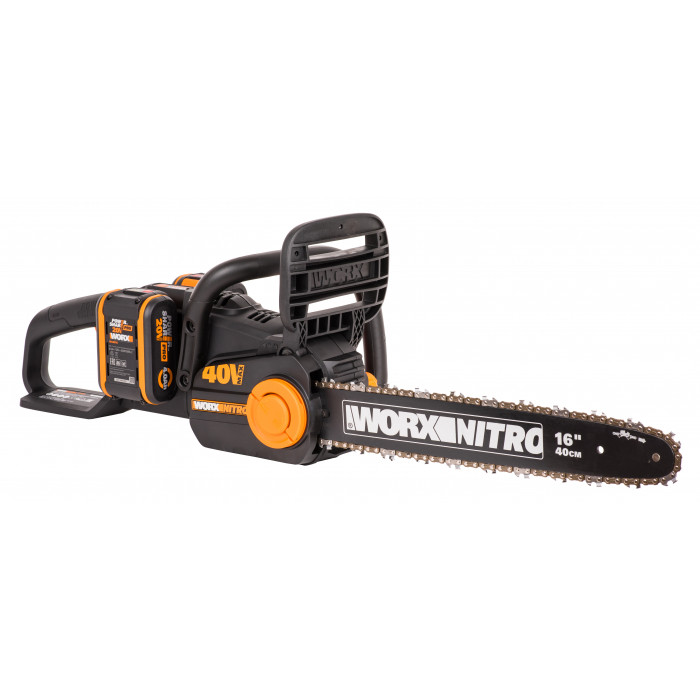 Цепная пила аккумуляторная WORX WG385E NITRO 40В 40cm бесщеточная