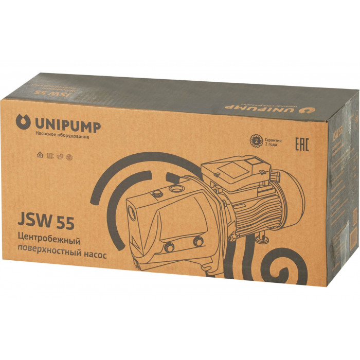 Поверхностный насос UNIPUMP JSW 55 - фото 5 - id-p108161464