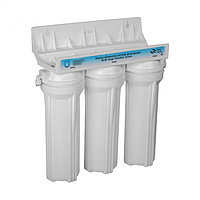 Фильтр Акватек 3 ступени (белый; механ, умягчение, уголь)