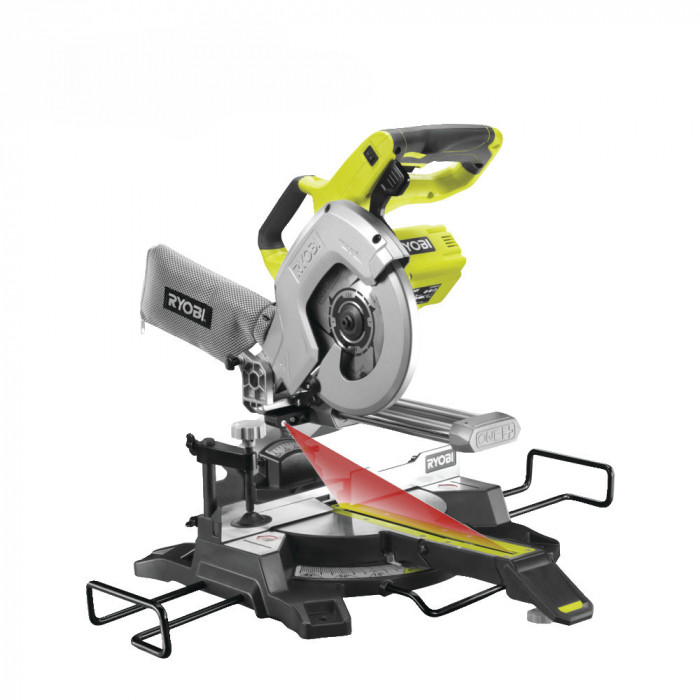 Пила торцовая аккумуляторная Ryobi R18MS216-0