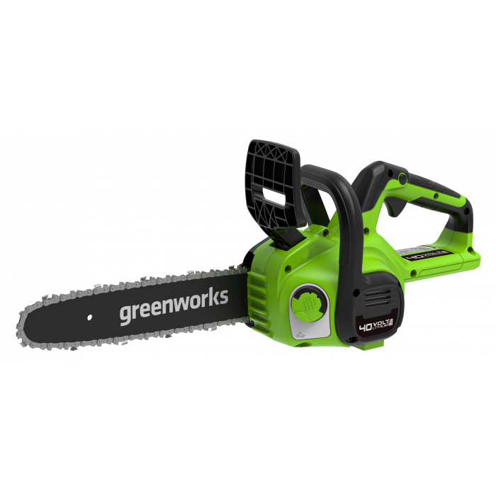 Цепная пила аккумуляторная GREENWORKS G40CS30II, 40V, 30 см, с 1 АКБ 4АЧ и ЗУ - фото 1 - id-p108163392